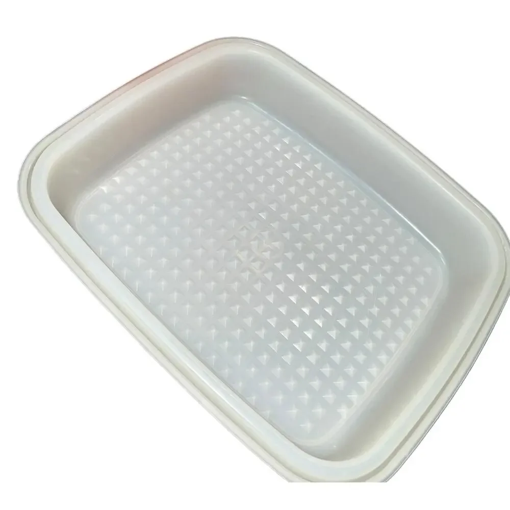 Tupperware Season Serve 1294 1295 Meat Marinade Container Paprika Large Vintage